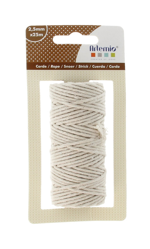 ARTEMIO Coton Macrame 2,5Mm25M 2024