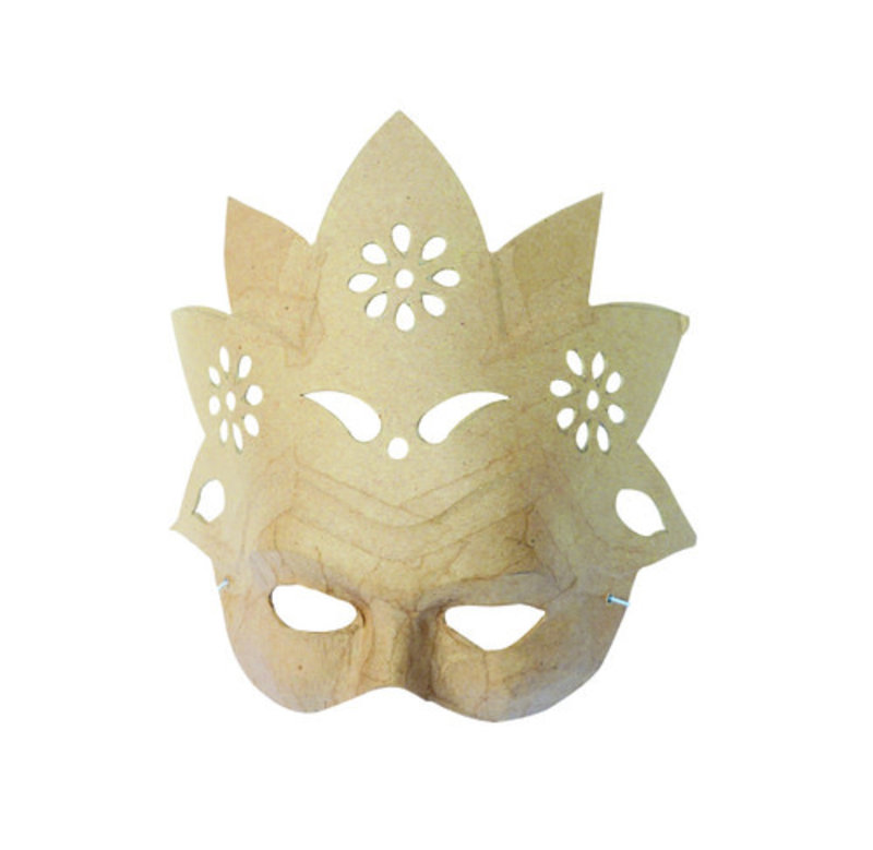 DECOPATCH Masque fleur 9x23x22cm