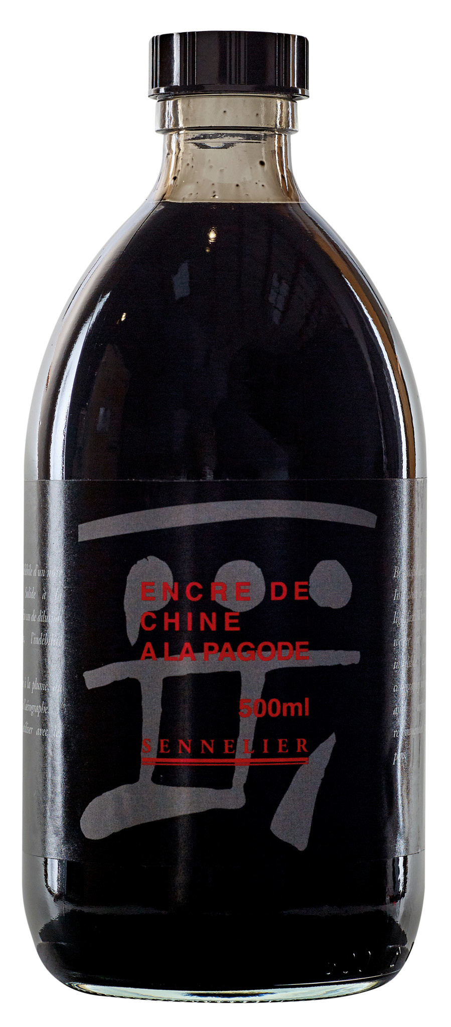 SENNELIER Encre de Chine à la pagode 500ml Noire