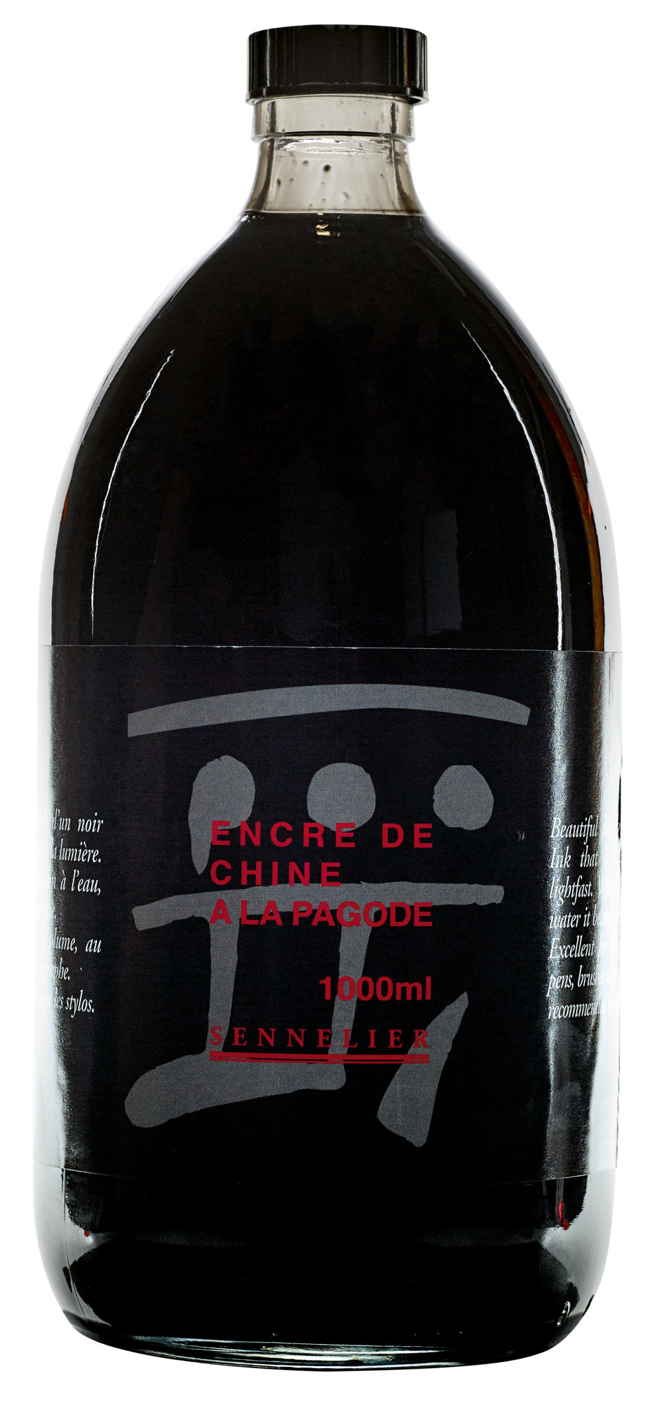 SENNELIER Encre de Chine à la pagode 1L Noire