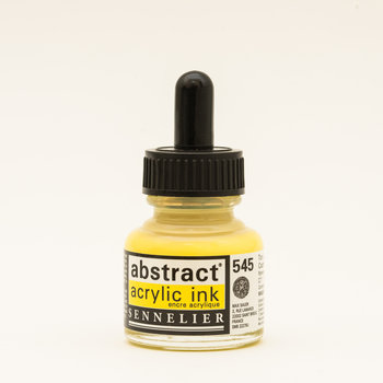 SENNELIER Abstract encre 30ml  Ton Jaune de Cadmium Citron