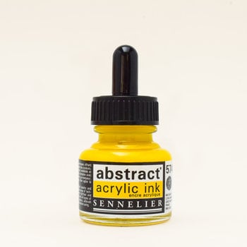 SENNELIER Abstract encre 30ml Jaune primaire