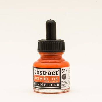 SENNELIER Abstract encre 30ml Ton Rouge de Cadmium Orange Imitation