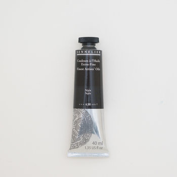 SENNELIER Huile Extra fine Tube 40ml Sépia S1