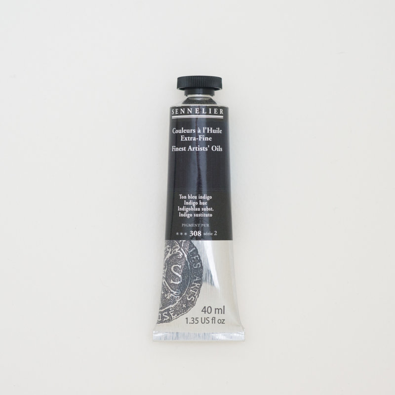 SENNELIER Huile Extra fine Tube 40ml Ton Bleu Indigo S2