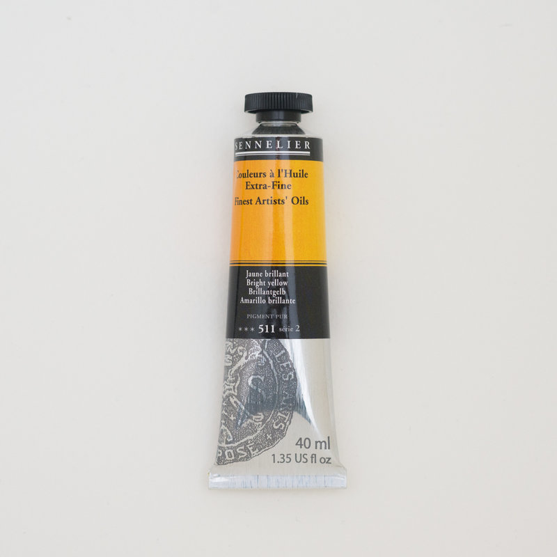 SENNELIER Huile Extra fine Tube 40ml Jaune Brillant S2