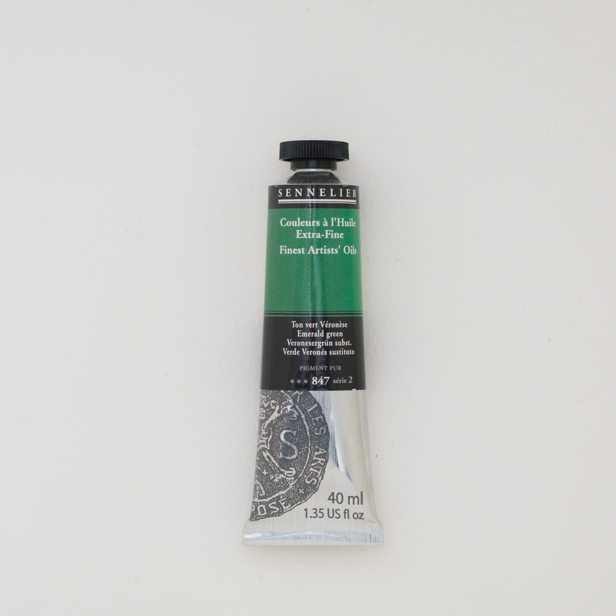 SENNELIER Huile Extra fine Tube 40ml Ton Vert Véronèse S2