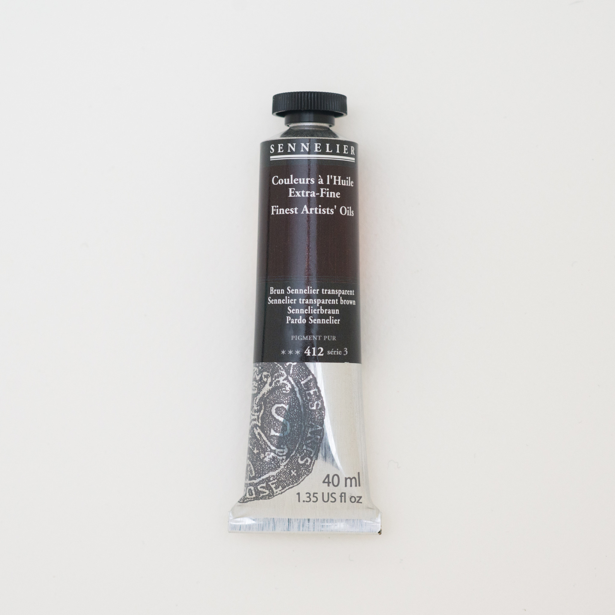 SENNELIER Huile Extra fine Tube 40ml Brun Sennelier Transparent S3