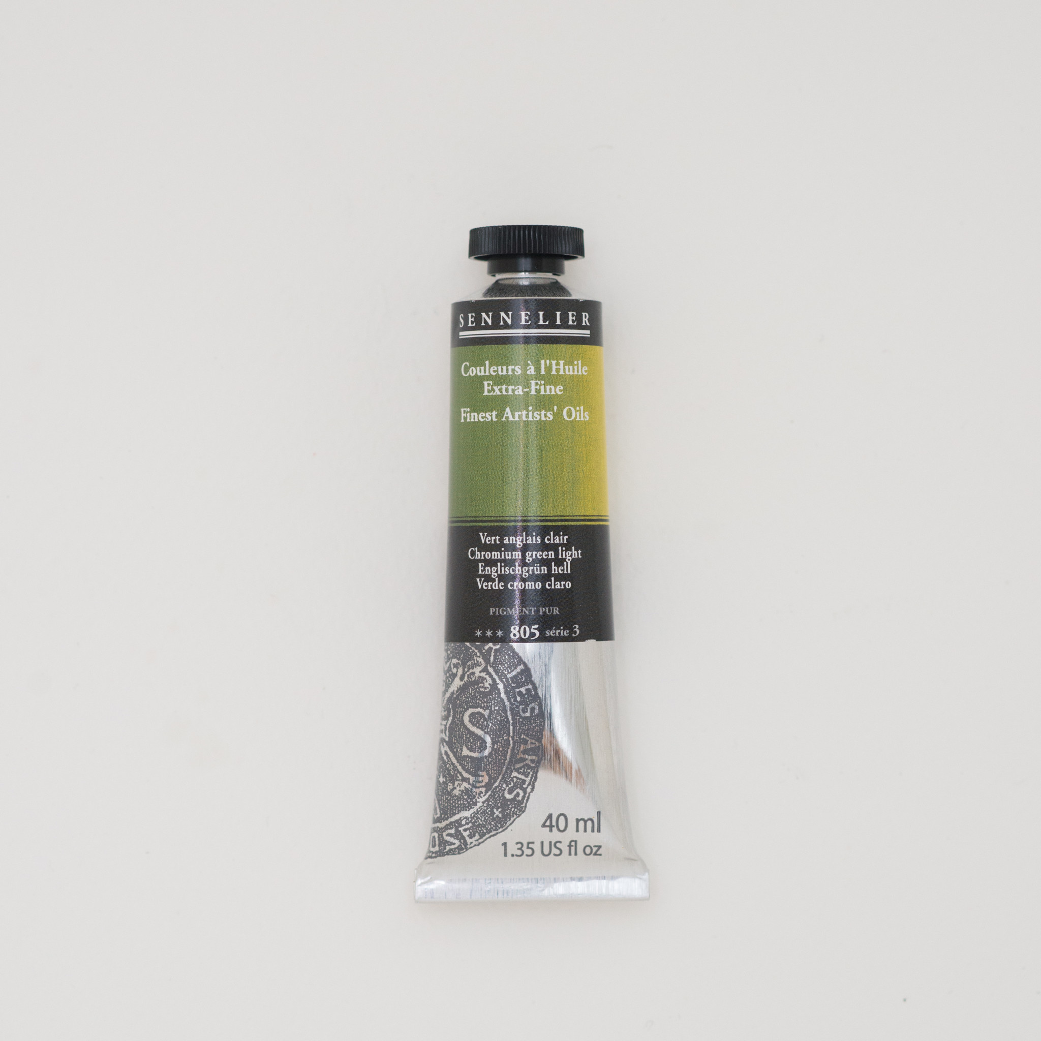 SENNELIER Huile Extra fine Tube 40ml Vert Anglais Clair S3