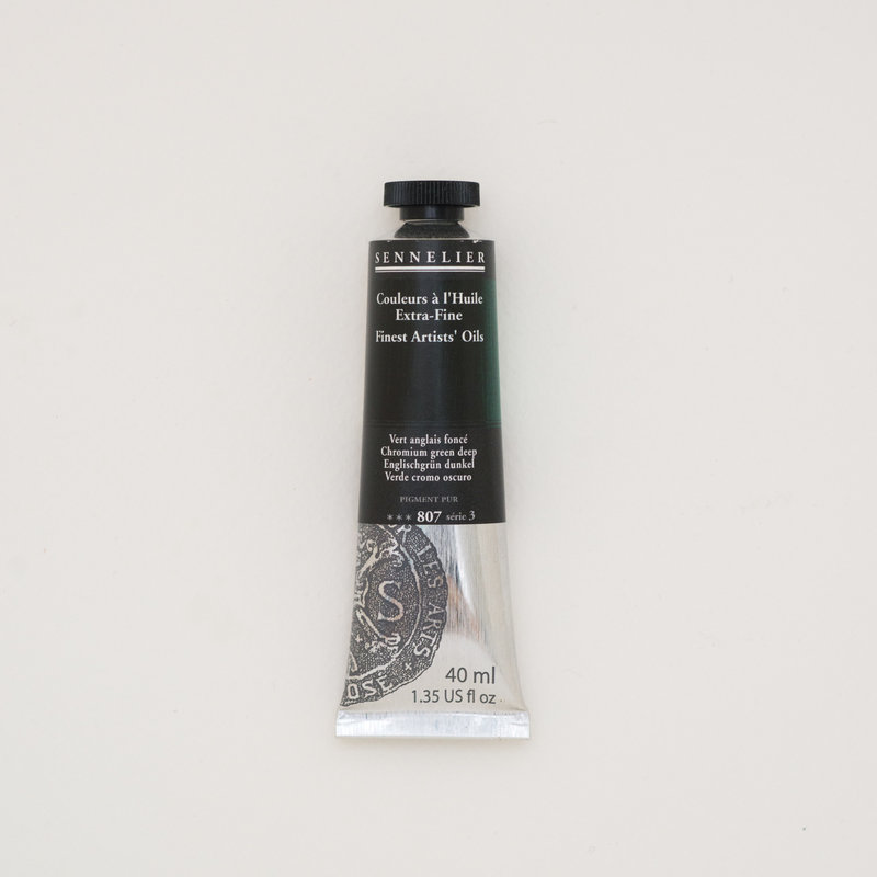 SENNELIER Huile Extra fine Tube 40ml Vert Anglais Foncé S3