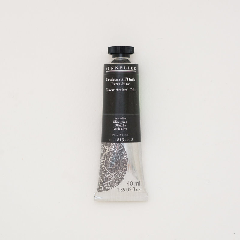 SENNELIER Huile Extra fine Tube 40ml Vert Olive S3