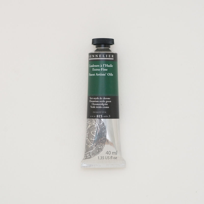 SENNELIER Huile Extra fine Tube 40ml Vert Oxyde de Chrome S3
