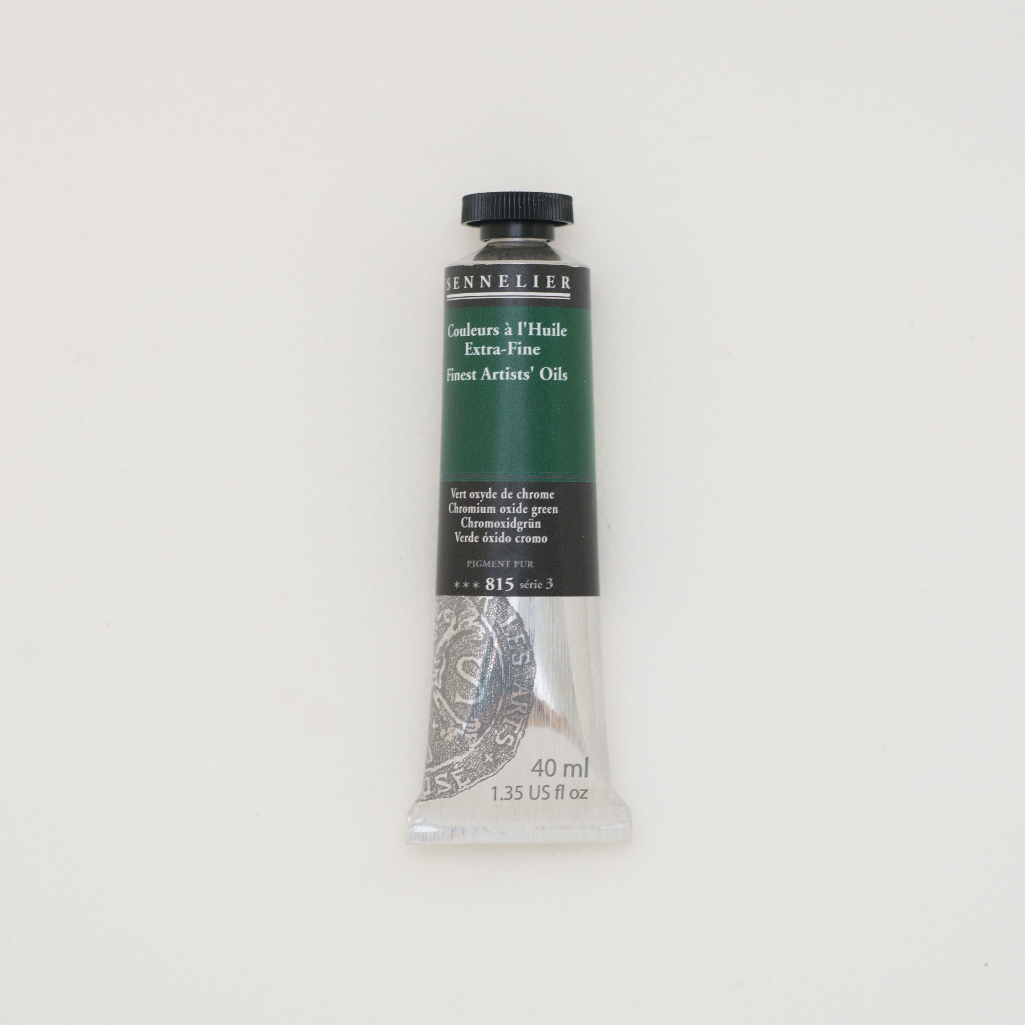 SENNELIER Huile Extra fine Tube 40ml Vert Oxyde de Chrome S3