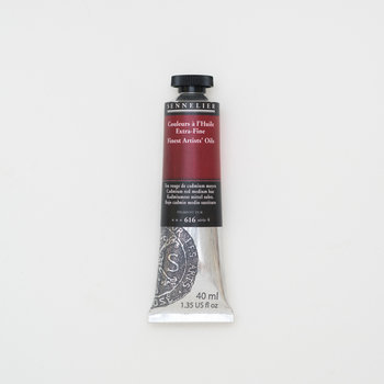 SENNELIER Huile Extra fine Tube 40ml Ton Rouge de Cadmium Moyen S4