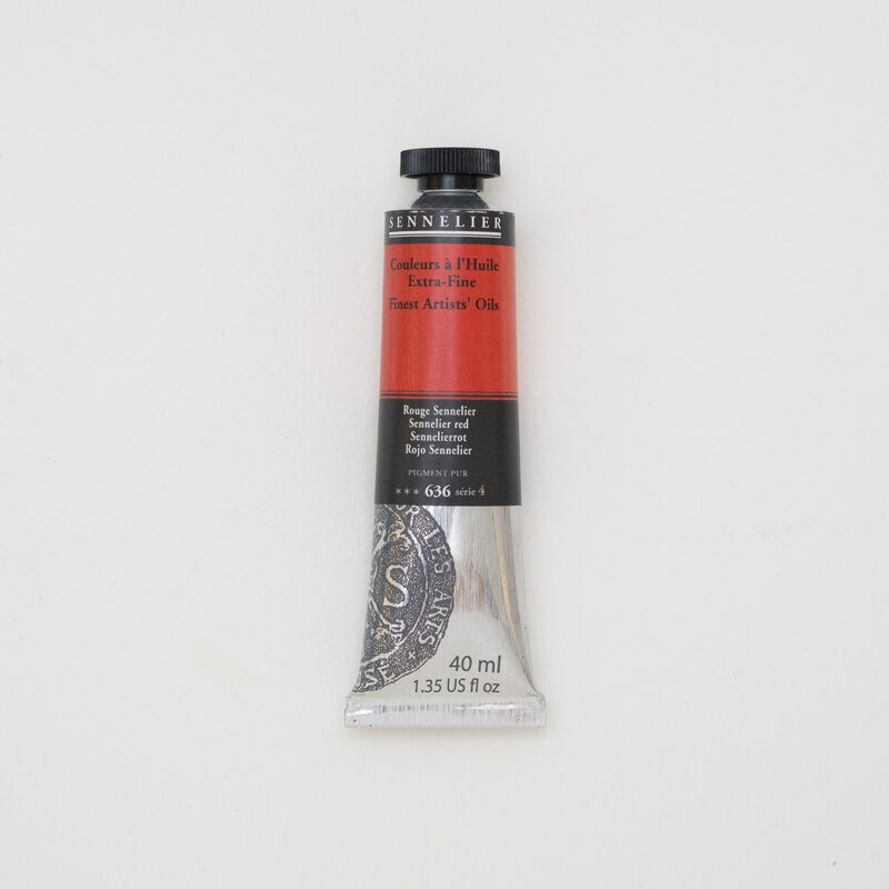 SENNELIER Huile Extra fine Tube 40ml Rouge Sennelier S4