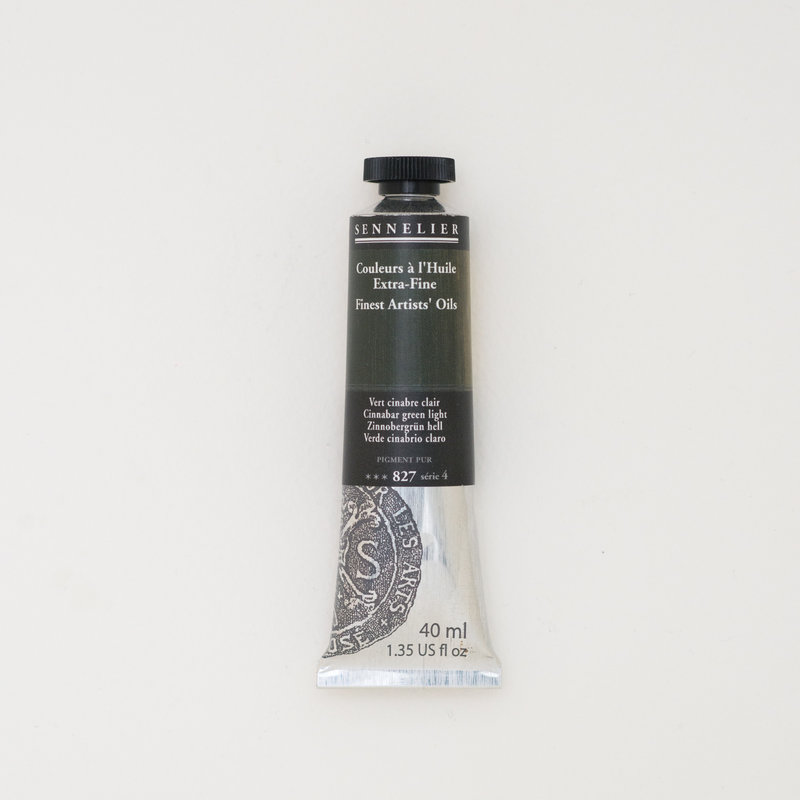 SENNELIER Huile Extra fine Tube 40ml Vert Cinabre Clair S4