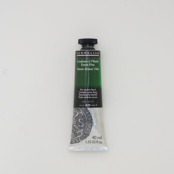 SENNELIER Huile Extra fine Tube 40ml Vert Cinabre Foncé S4