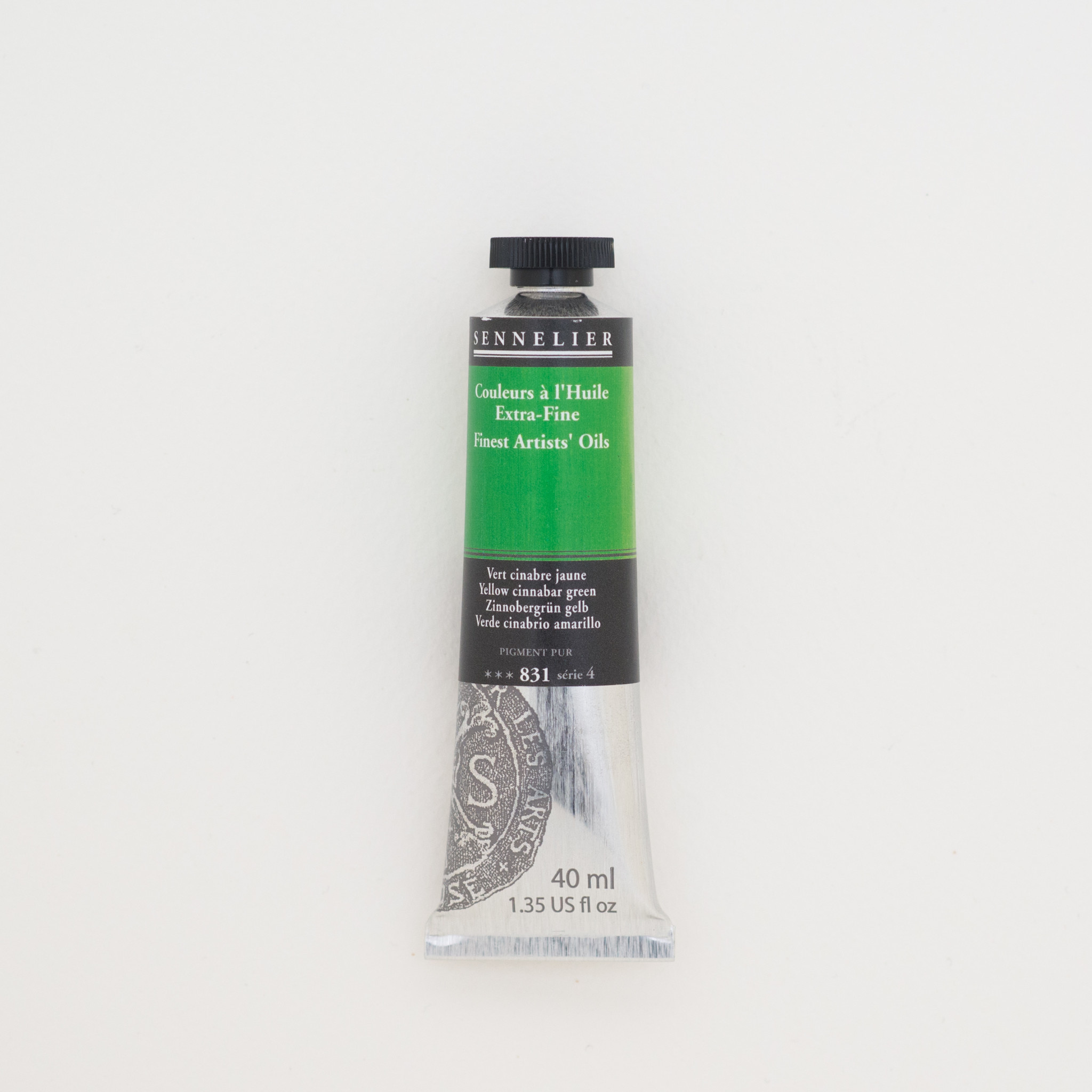 Huile Extra fine Tube 40ml Vert Cinabre Jaune S4 Papeterie Michel