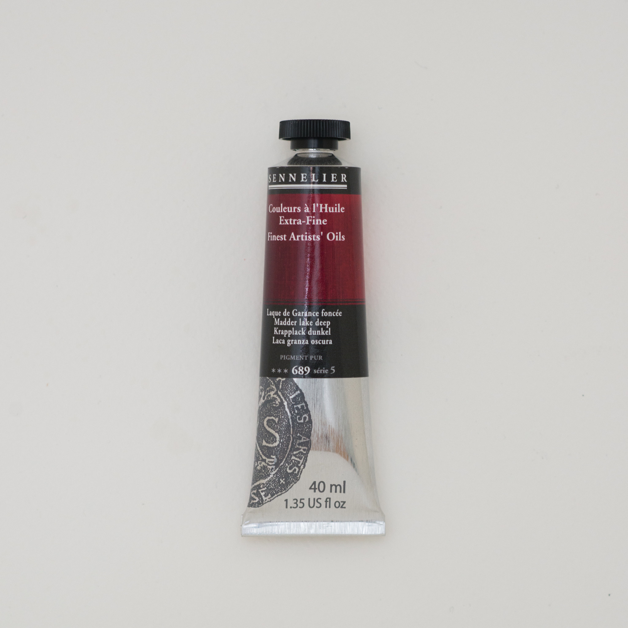 SENNELIER Huile Extra fine Tube 40ml Laque de Garance Foncée S5