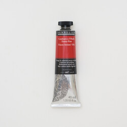 SENNELIER Huile Extra fine Tube 40ml Rouge de Cadmium Moyen Véritable S6