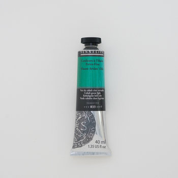 SENNELIER Huile Extra fine Tube 40ml Vert de Cobalt Clair Véritable S6