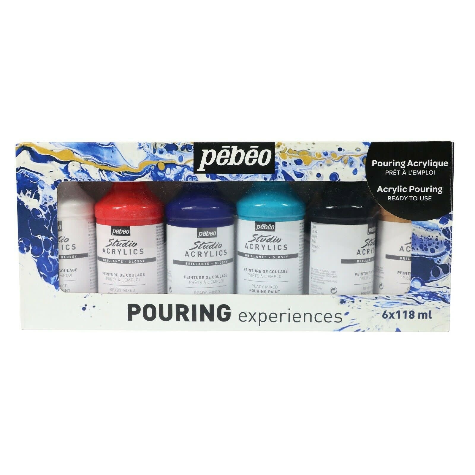 Huile de silicone pour le Pouring de Pébéo 45ml | Boutique Bozart