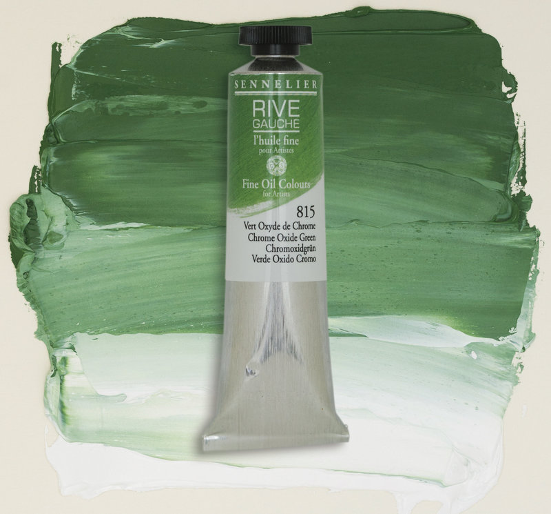 SENNELIER Rive Gauche 40ml - Vert Oxyde de Chrome