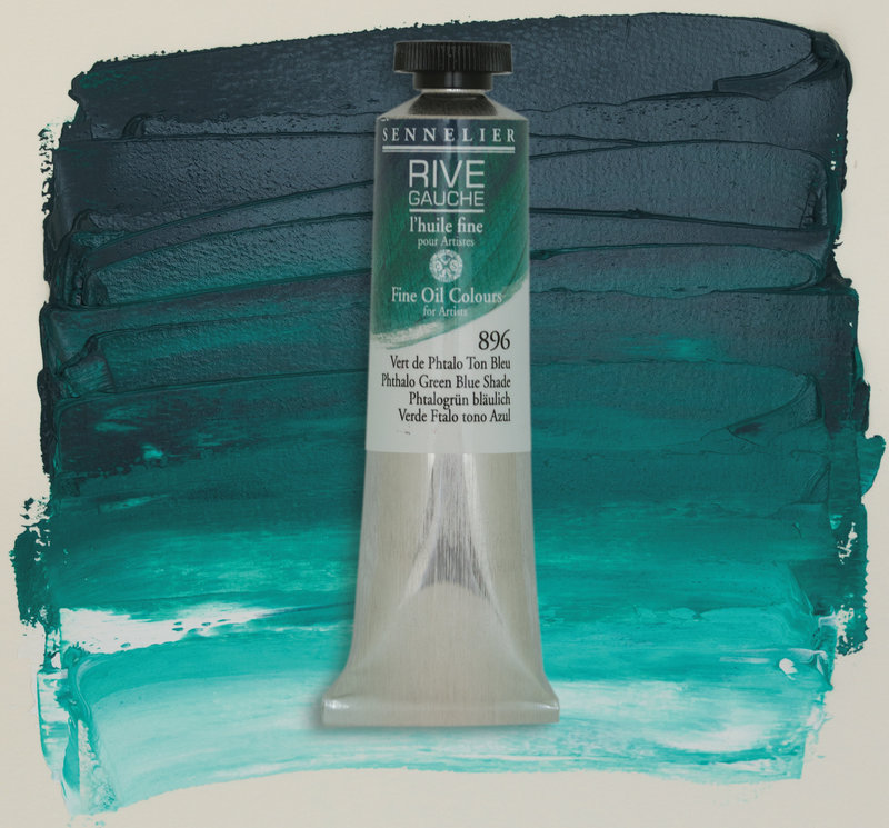 SENNELIER SENNELIER Rive Gauche Huile fine 40ml - Vert de Phtalo Ton Bleu