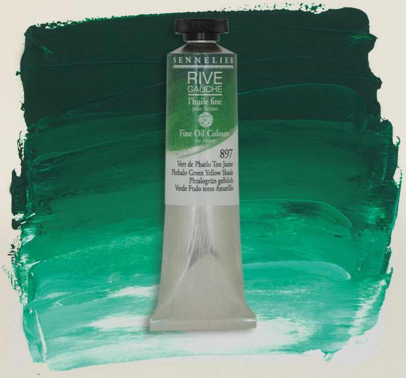 SENNELIER Rive Gauche 40ml - Vert de Phtalo Ton Jaune