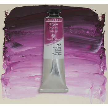 SENNELIER Rive Gauche 40ml - Violet Rouge Permanent
