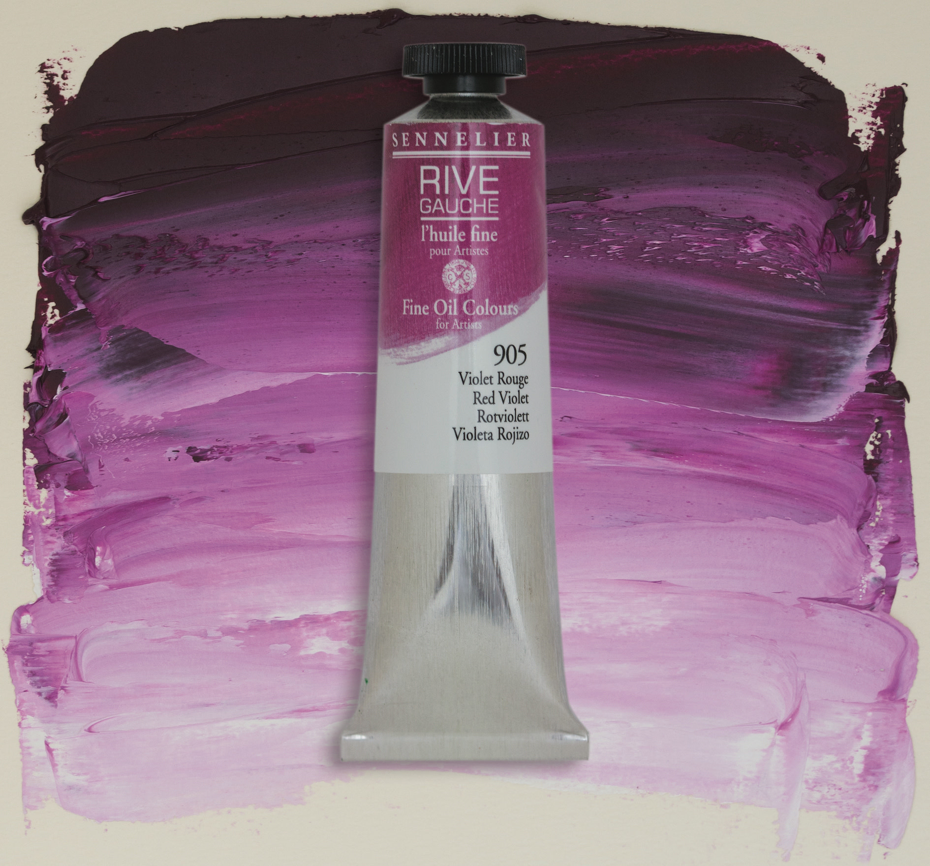 SENNELIER Rive Gauche 40ml - Violet Rouge Permanent
