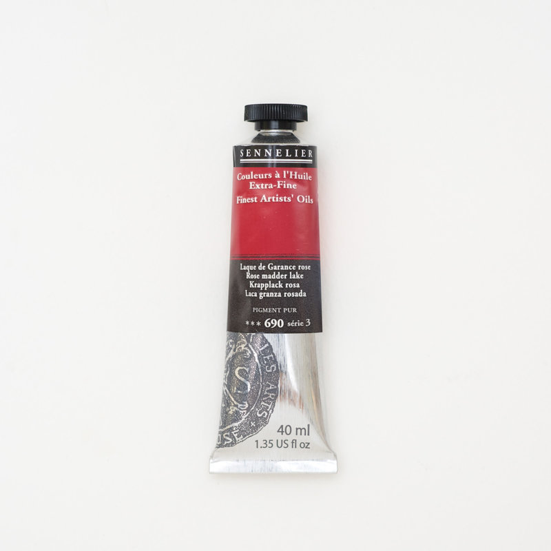 SENNELIER Huile Extra fine Tube 40ml Laque de Garance Rose S3