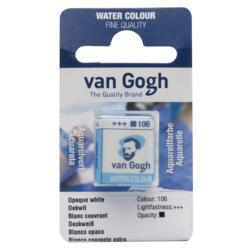VAN GOGH Peinture aquarelle Godet Blanc Couvrant 106