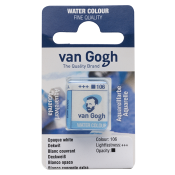 VAN GOGH VAN GOGH Aquarelle 1/2 Godet BLANC COUVRANT