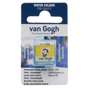 VAN GOGH Peinture aquarelle Godet Jaune Citron Permanent (Primaire) 254