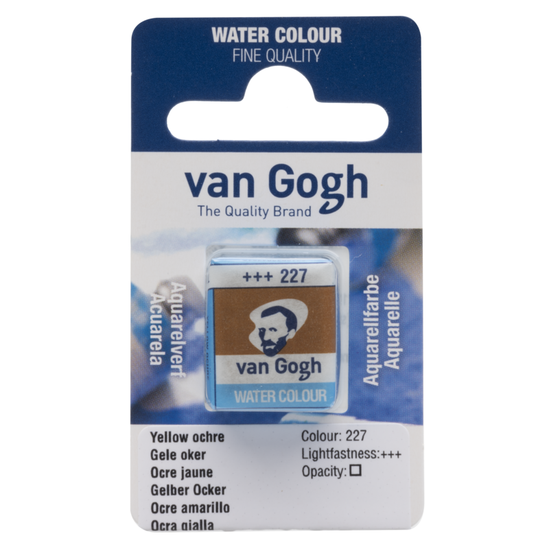 VAN GOGH Peinture aquarelle Godet Ocre Jaune 227