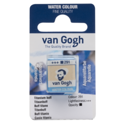 VAN GOGH Peinture aquarelle Godet Buff Titane 291