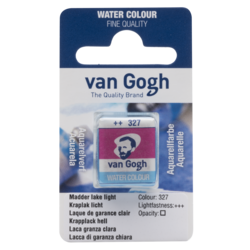 VAN GOGH Peinture aquarelle Godet Laque de Garance Clair 327