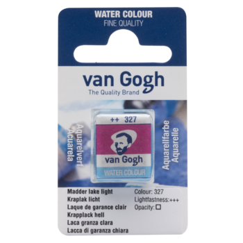 VAN GOGH Peinture aquarelle Godet Laque de Garance Clair 327