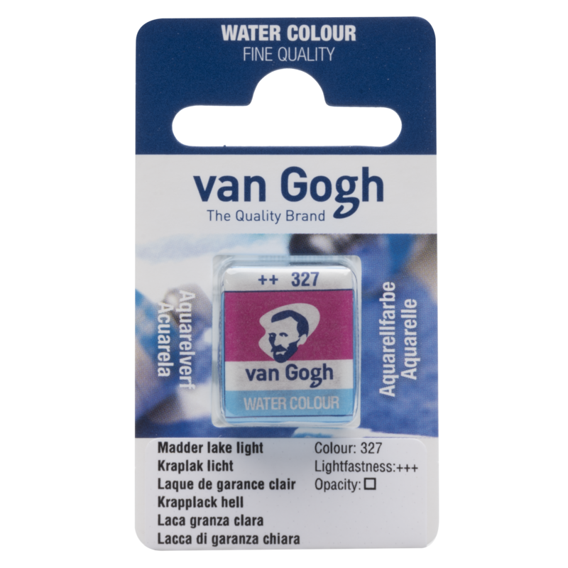 VAN GOGH Peinture aquarelle Godet Laque de Garance Clair 327