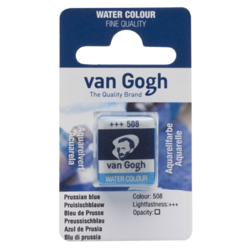 VAN GOGH Peinture aquarelle Godet Bleu de Prusse 508