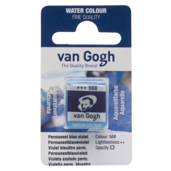 VAN GOGH Peinture aquarelle Godet Violet Bleuâtre Permanent 568