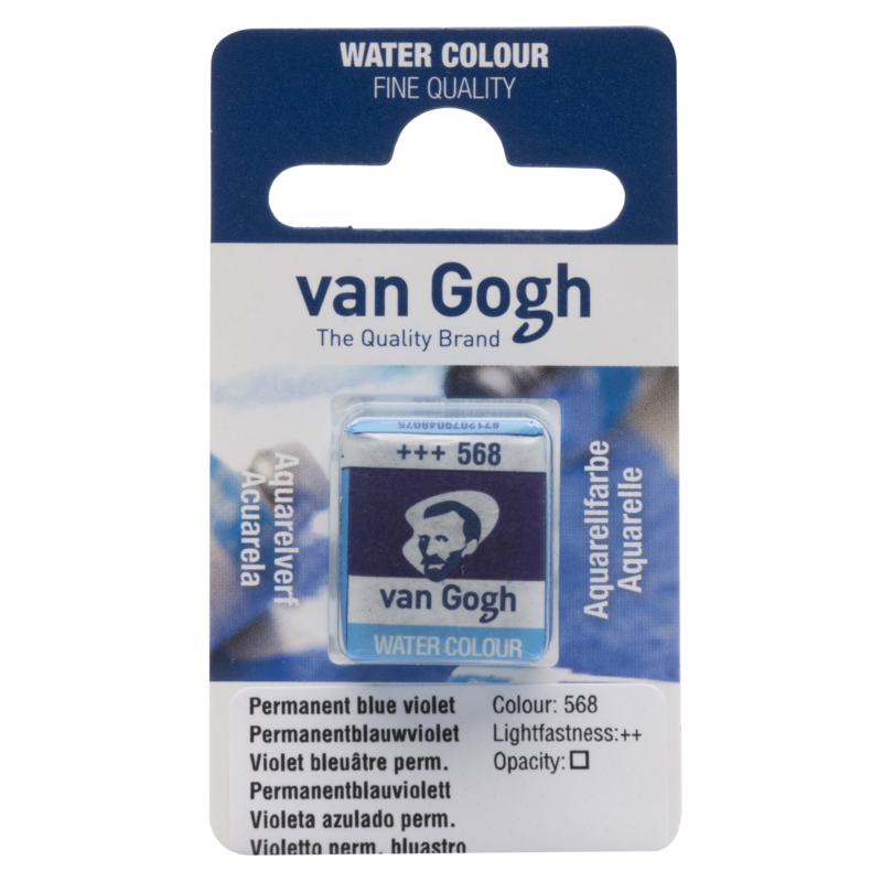 VAN GOGH Peinture aquarelle Godet Violet Bleuâtre Permanent 568