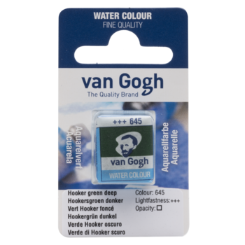 VAN GOGH VAN GOGH Aquarelle 1/2 Godet VERT HOOKER FONCE