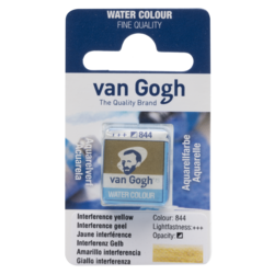 VAN GOGH Peinture aquarelle Godet Jaune Interférence 844