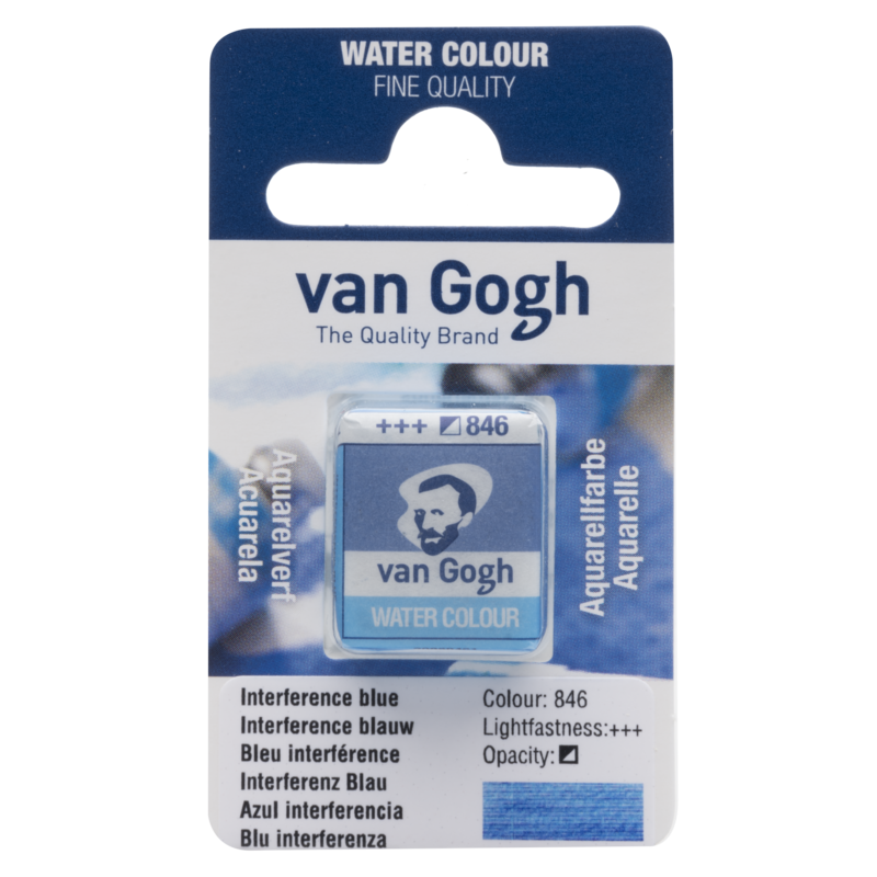 VAN GOGH VAN GOGH Aquarelle 1/2 Godet BLEU INTERFERENCE