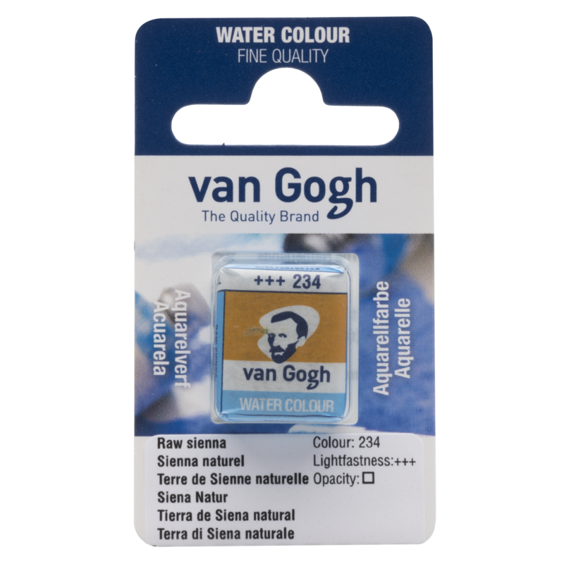 VAN GOGH Peinture aquarelle Godet Terre de Sienne Naturelle 234