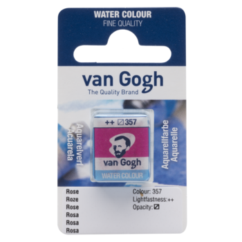 VAN GOGH Peinture aquarelle Godet Rose 357