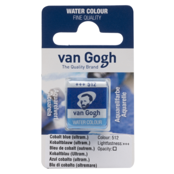 VAN GOGH Peinture aquarelle Godet Bleu de Cobalt (Outremer) 512