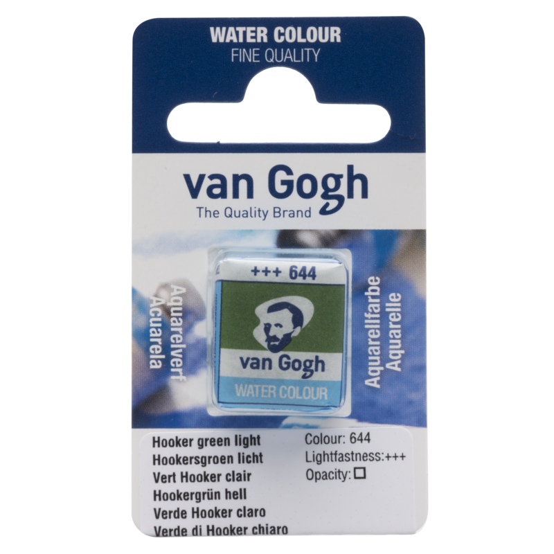 VAN GOGH Peinture aquarelle Godet Vert Hooker Clair 644